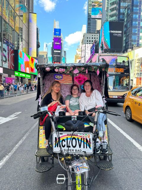 Rockettes Christmas Spectacular Pedicab Rides in NYC - Magical NYC Streets Experience
