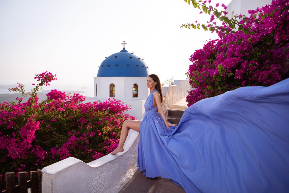 Santorini Flying Dress Photo Experience - Experience Details