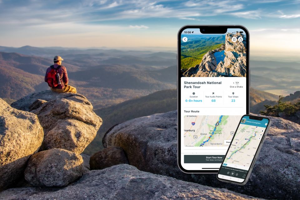 Shenandoah National Park Audio Guide App - Location and Provider