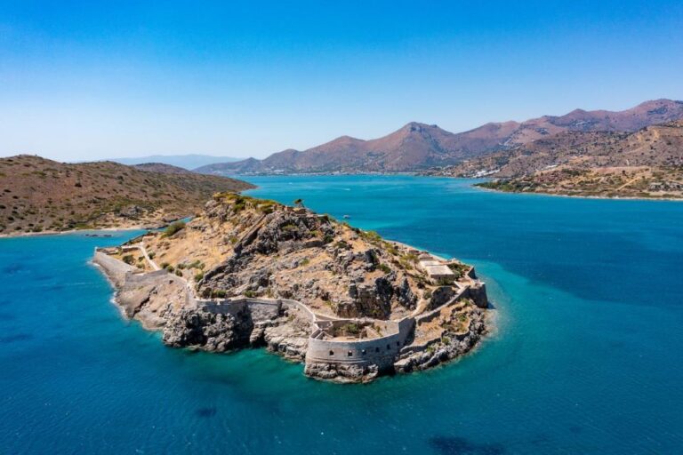 Spinalonga With Guide, Mirabello Bay Cruise, Swimming & BBQ