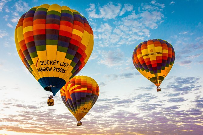 Sunset Hot Air Balloon Ride Over Phoenix