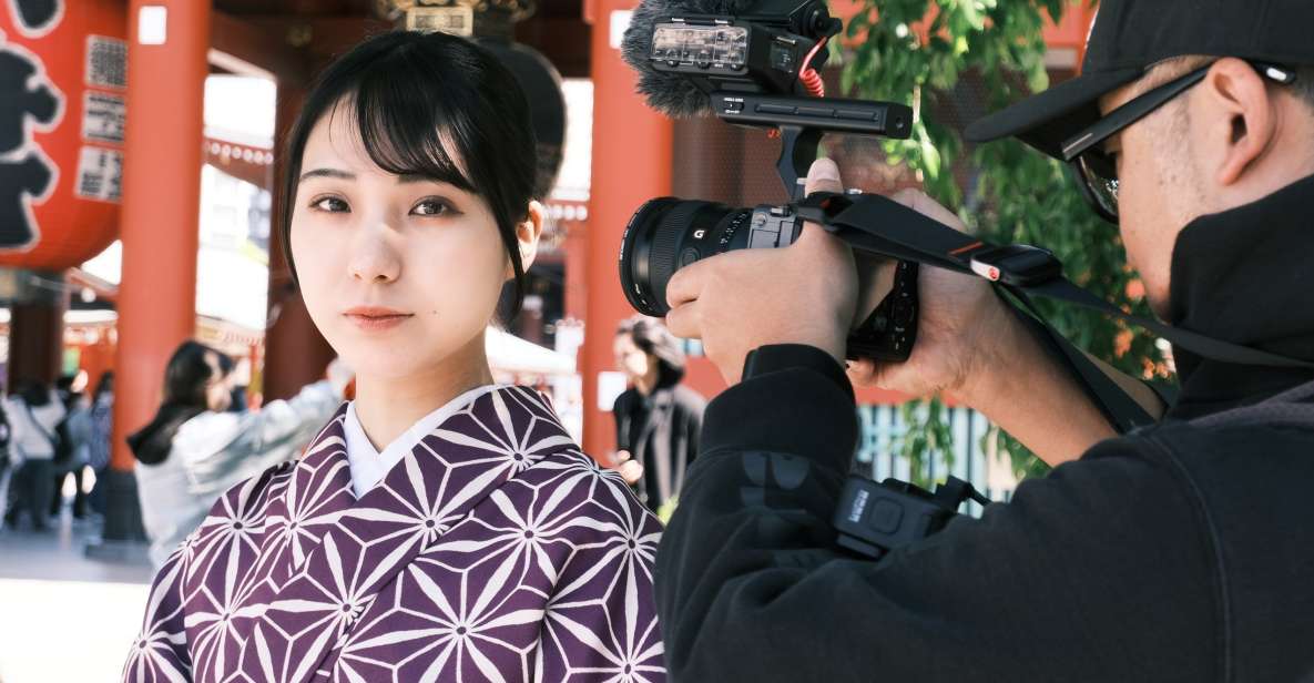 Tokyo: Video and Photo Shoot in Asakusa With Kimono Rental - Activity Details