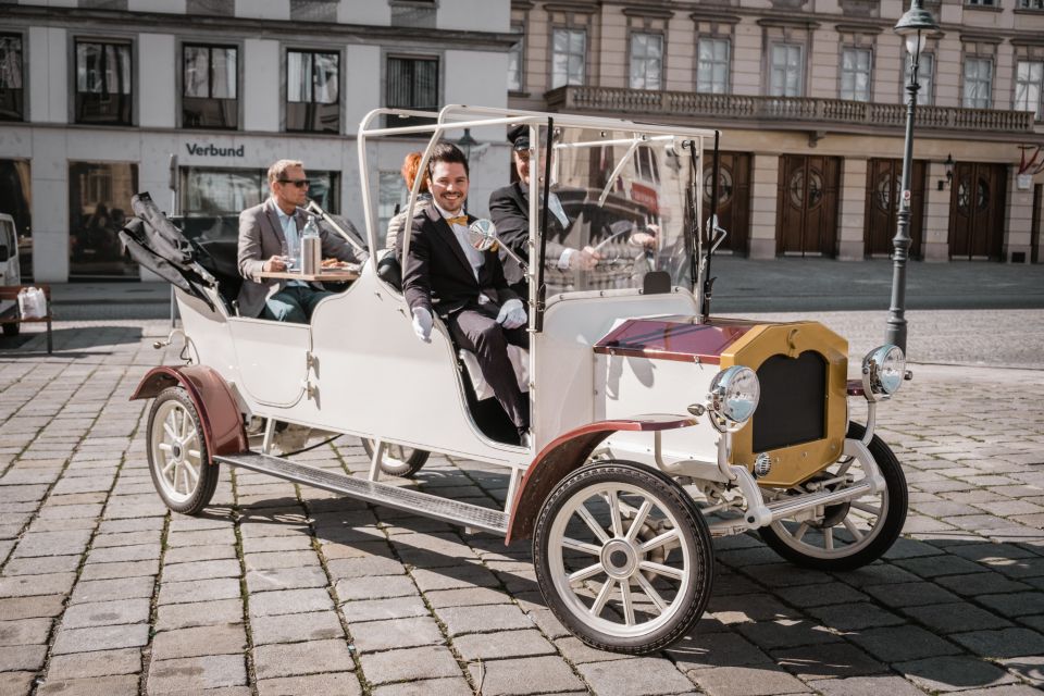 Vienna: Culinary Sightseeing Tour in an Electric Vintage Car - Booking Details