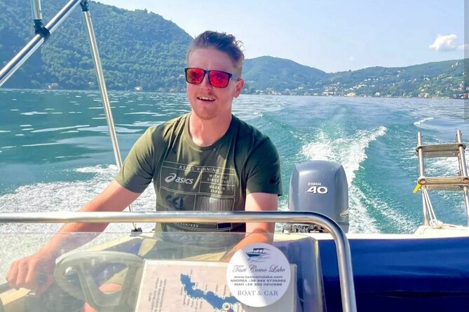 1 Hour Boat Rental Without License 40hp Engine on Lake Como - Traveler Experience