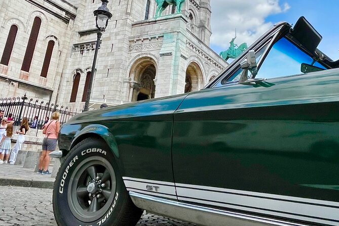 2 Hour Private Tour of Paris in a 67 Mustang Convertible - Paris Landmarks Covered