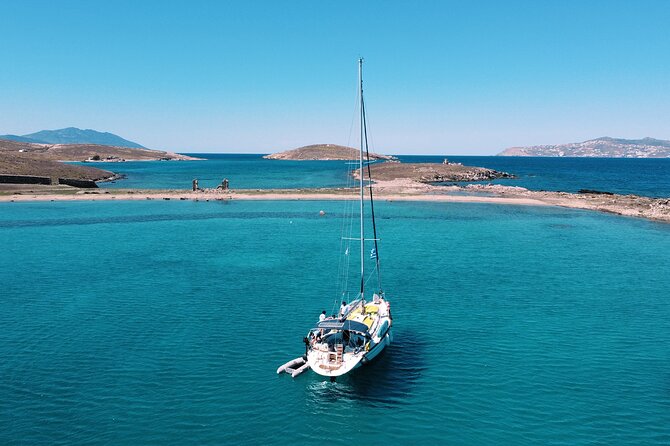 All Incl. Mykonos: Delos & Rhenia Beach up to 12 Pax-Free Trans - Rhenia Beach Experience and Lunch