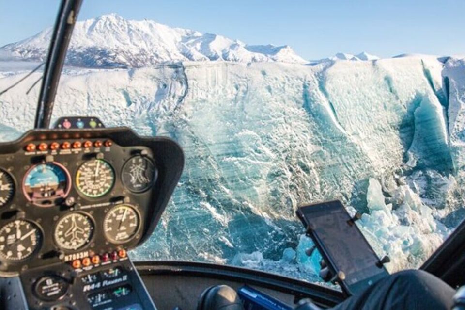 Anchorage: Knik Glacier Helicopter and Paddleboarding Tour - Full Description