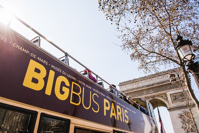 Arc De Triomphe, River Cruise and Hop-On Hop-Off Bus - Additional Traveler Information