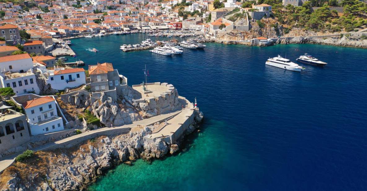 Athens: Private Daily Yacht Cruise to Spetses and Porto Heli - Language and Features