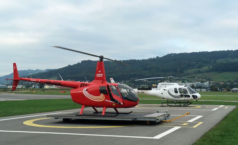 Bern: Private 54-Minute Jura and Seeland Helicopter Flight - Flight Details
