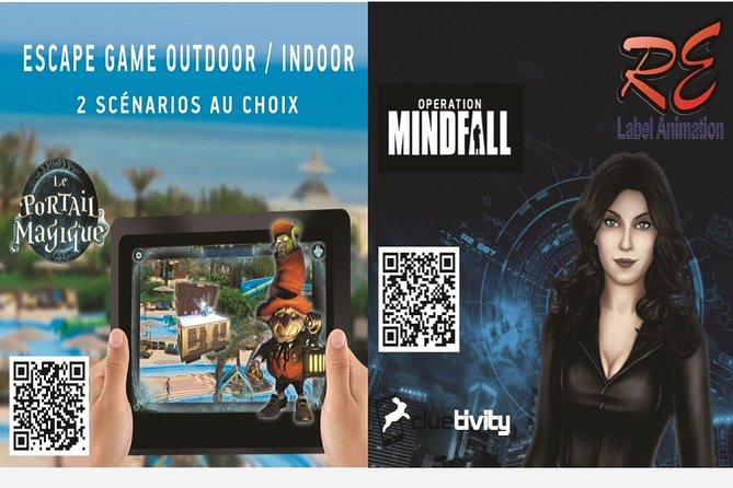 Escapes Games Outdoor the Magic Portal on the Ile De Re - Solving Puzzles to Save the World