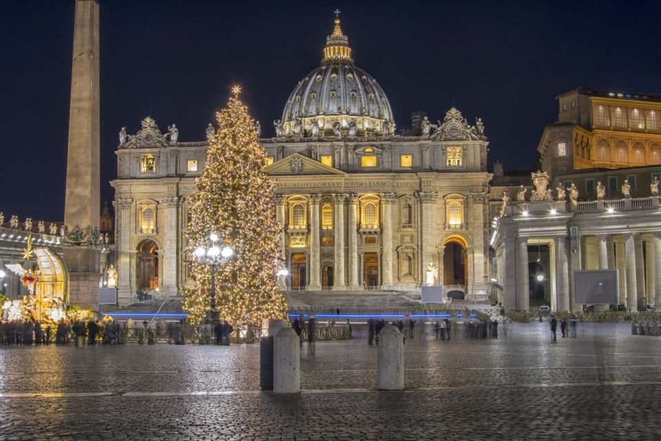 Exciting Christmas in Vatican Walking Tour - Booking Information