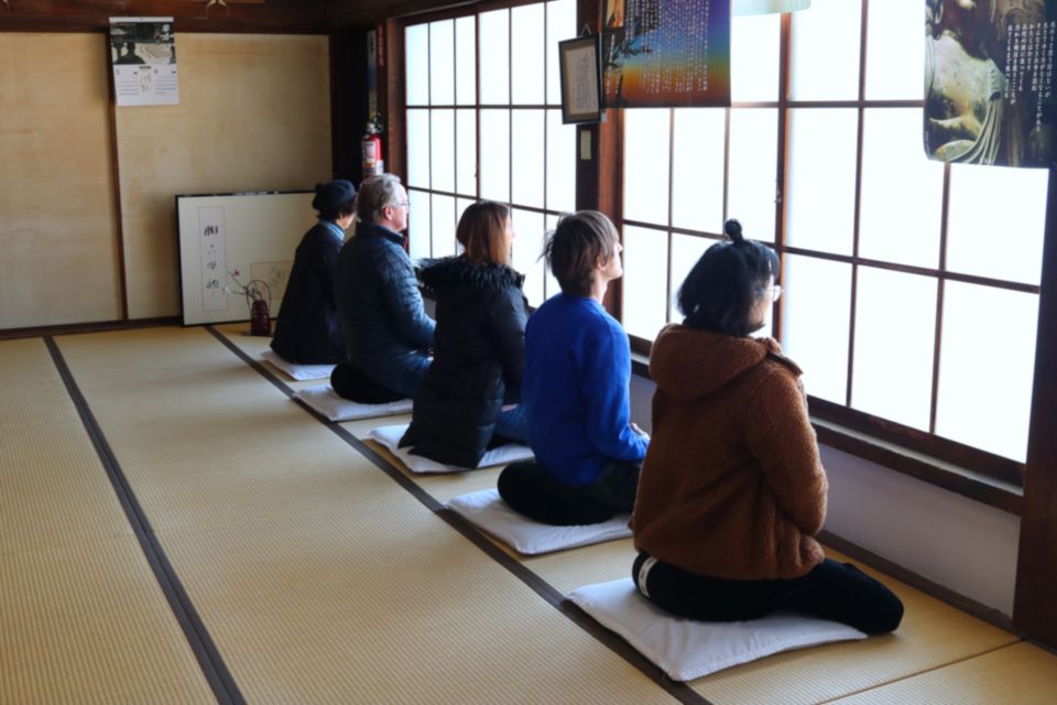 Experience Meditation at Shounji Temple, Takehara Hiroshima - Experience Duration and Group Size
