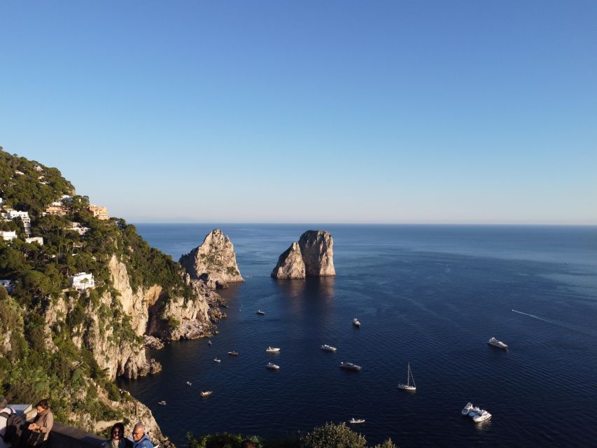 From Capri: Capri Half Day Yacht Tour - Itinerary