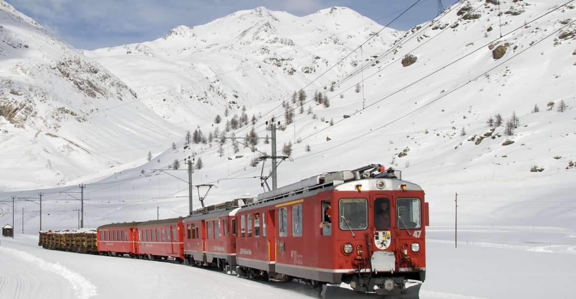 From Saint Moritz: Bernina Train Ticket With Winery Tasting - Pricing Information