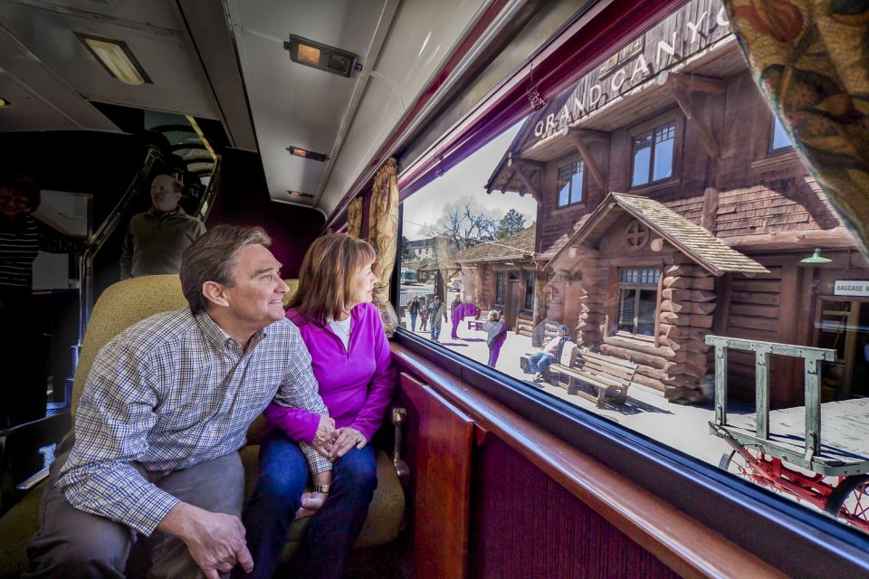 From Williams: Grand Canyon Railway Round-Trip Train Ticket - Experience Highlights