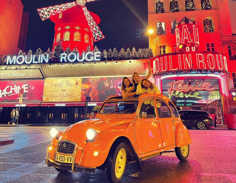 Guided Tour of Paris in Classic Convertible - Inclusions and Services