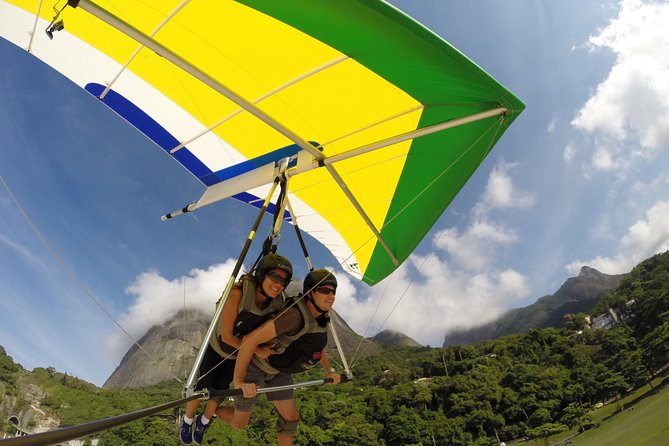 Hang Gliding in Rio De Janeiro - Aerial Views of Rios Lush Landscape