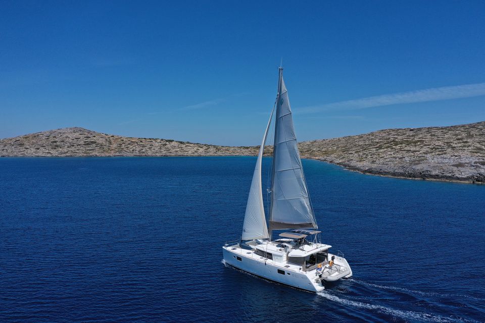 Hersonissos: Private Catamaran to Dia Island With Meal - Experience Inclusions