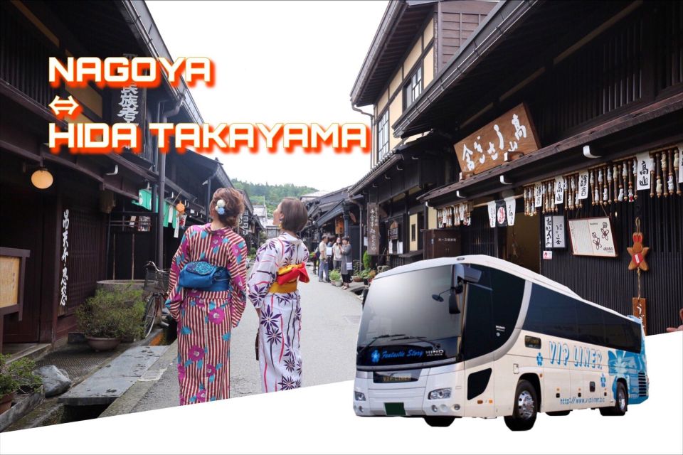 Hida Takayama From Nagoya Bus Ticket Oneway/Raundway - Reservation Process and Journey Details