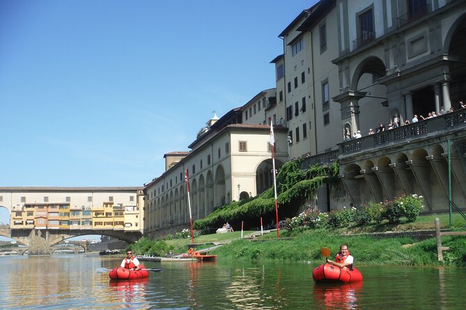 Kayak on the Arno River in Florence Under the Arches of the Old Bridge - Discover Florences Historical Bridges