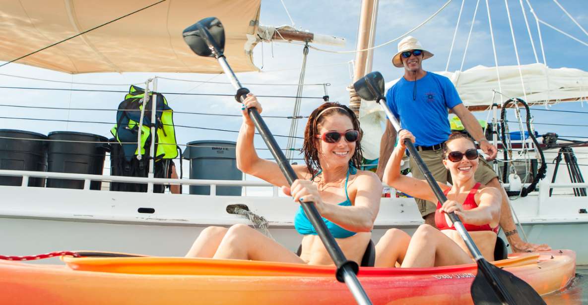 Key West Morning Sail, Snorkel & Kayak Excursion - Inclusions Provided