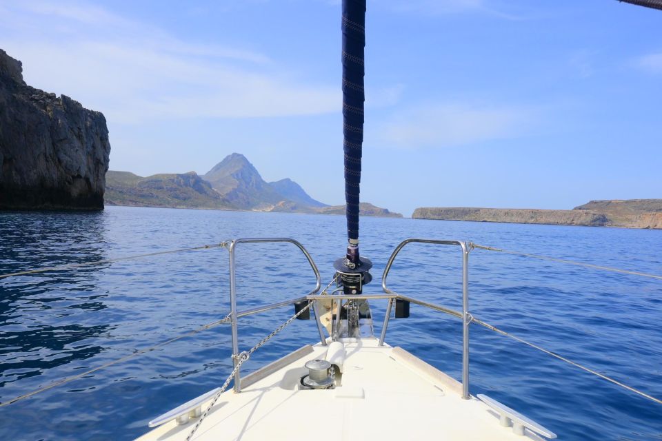 Kissamos: Balos and Gramvousa Private Sailing Trip With Meal - Itinerary