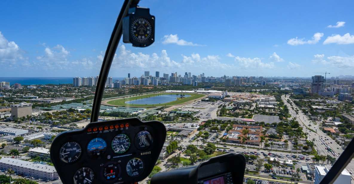 Lauderdale: Private Helicopter-Hard Rock Guitar-Miami Beach - Key Biscayne Aerial Exploration