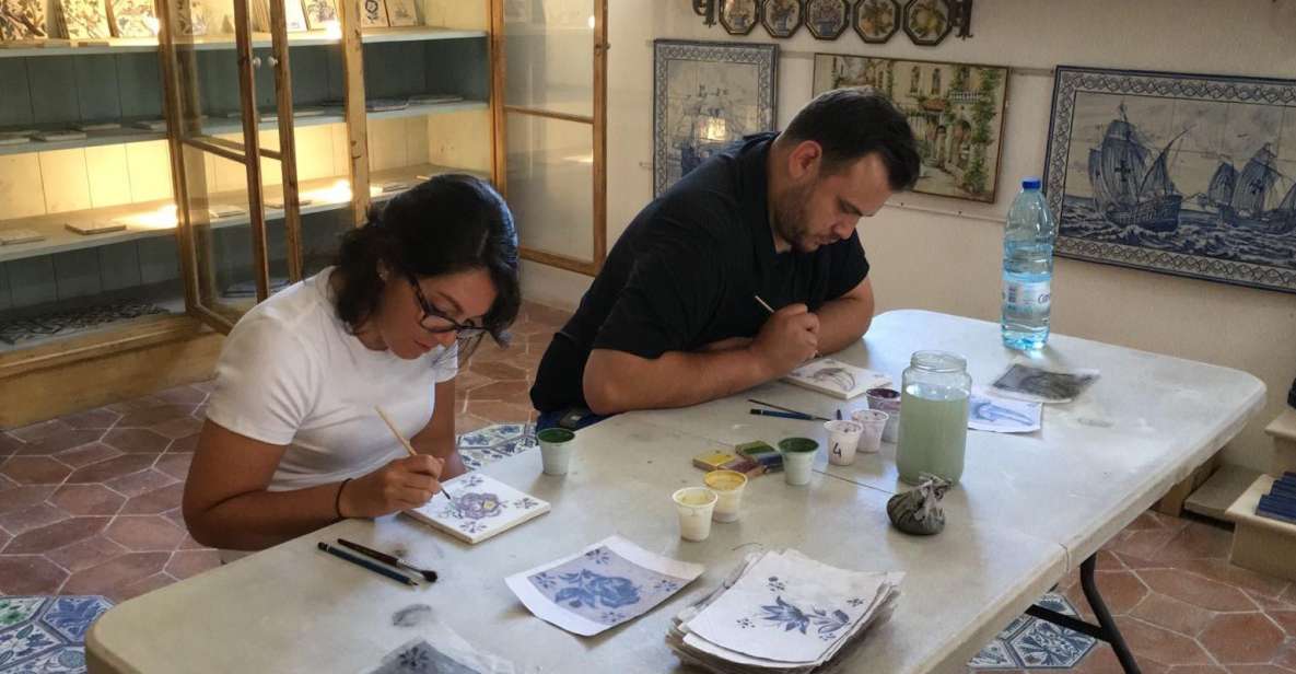 Lisbon Tiles and Tales: Full-Day Tile Workshop and Tour - Workshop Experience