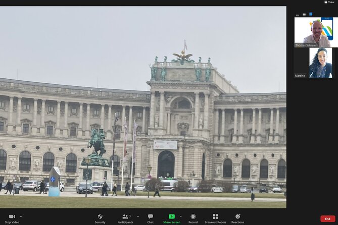 Live Virtual Tour Vienna - Imperial Vienna - Hofburg Palace - Hofburg Palace Exploration