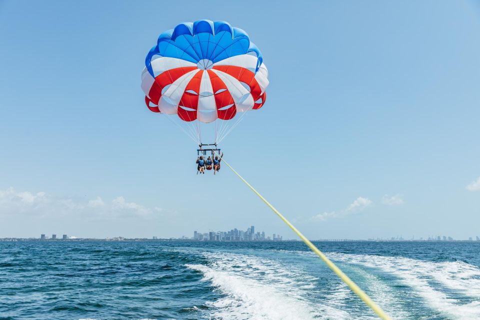 Miami: Parasailing Experience in Biscayne Bay - Full Description