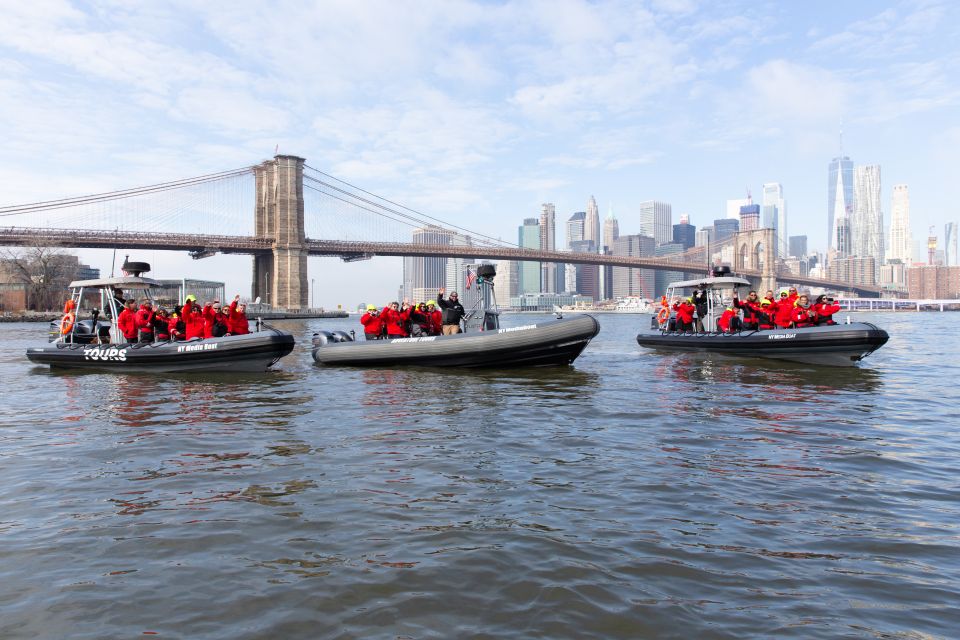 New York City: Harbor Speedboat Tour - Meeting Point