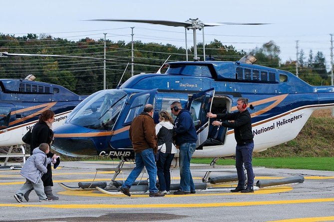 Niagara Falls Grand Helicopter Adventure - Inclusions and Meeting Logistics