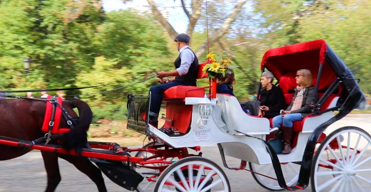 NYC: Guided Standard Central Park Carriage Ride (4 Adults) - Experience Highlights