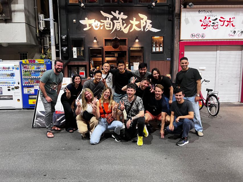 Osaka: Local Bar Crawl in Dotombori and Uranamba Area - Experience Highlights