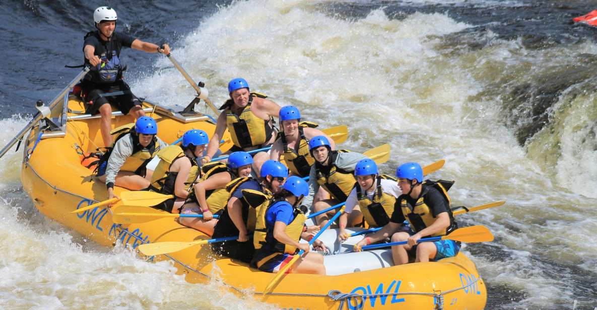 Ottawa River: White Water Rafting With BBQ Lunch - Experience Description