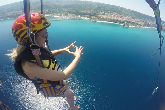 Parasailing Single Flight to Tropea in Small Group - Participant Information