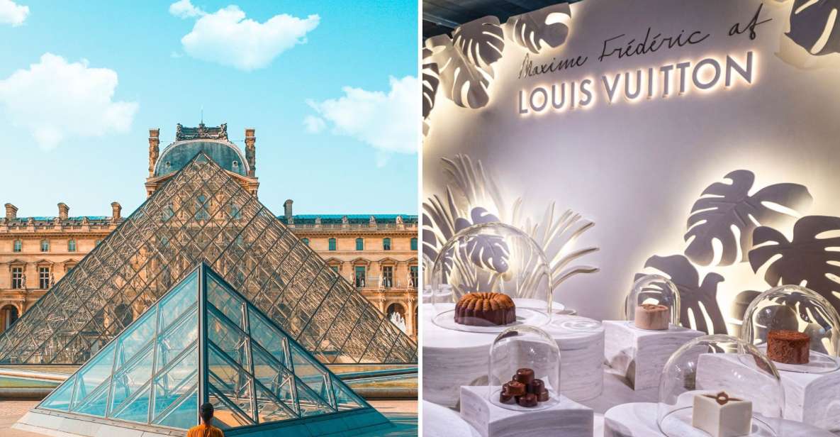 Paris: Louis Vuitton Gourmet Experience and Louvre Entry - Booking Information