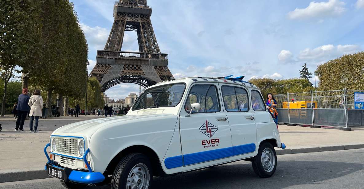 Paris: Private Sightseeing Tour in Renault 4L Electric 2h - Pickup and Drop-off Locations