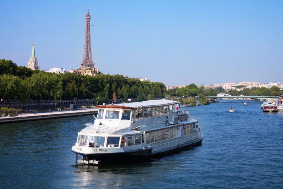 Paris : Seine River Lunch Cruise From Eiffel Tower - Cruise Highlights