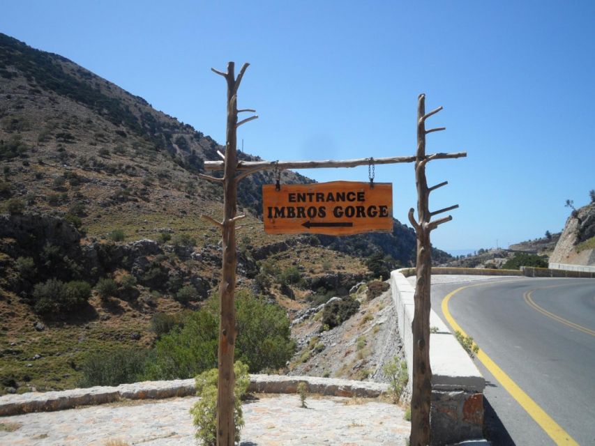 Private Hikking to Imbros Gorge With Lunch - Full Description