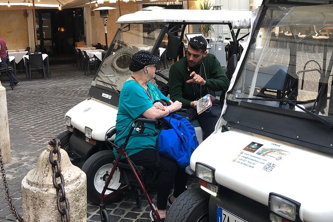 Private Rome Golf Cart Tour With Guided Tour Inside Colosseum - Meeting and Pickup Details