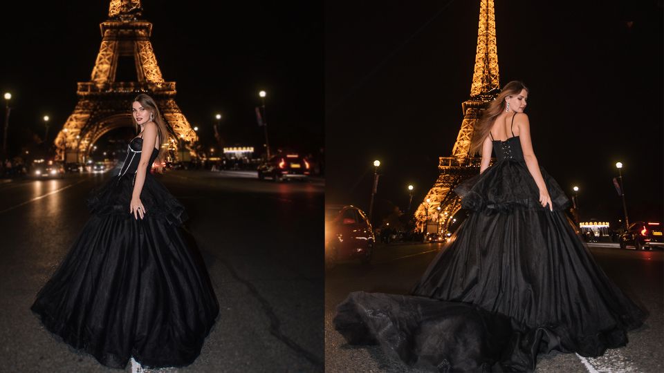 Pro Photo Session at The Eiffel Tower - Rental Dress - Location Information