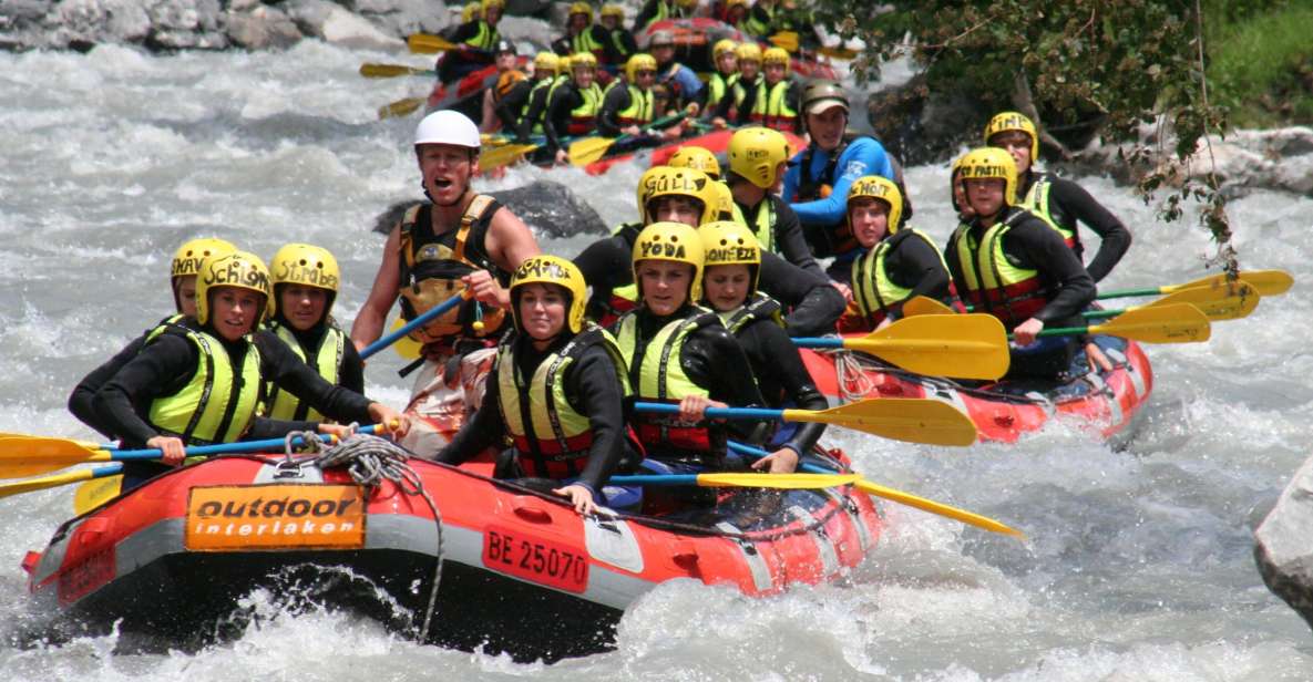 Rafting in Interlaken With Return Transfer From Lucerne - Activity Details