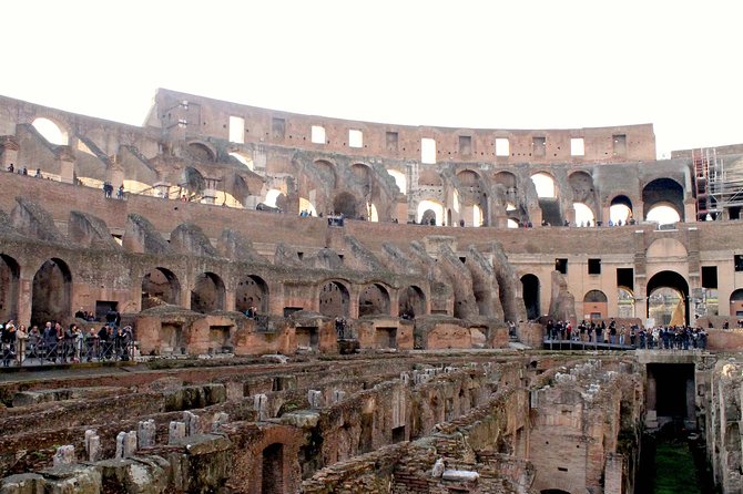 Rome: Colosseum Tour With Arena and Underground Private Tour - Tour Inclusions and Underground Visit