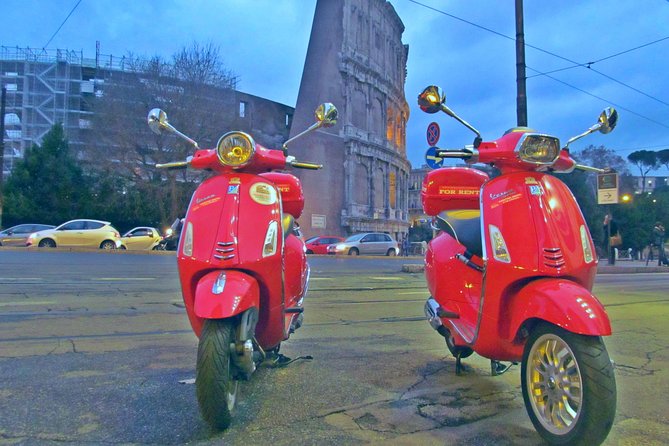 Romes Highlights by Vespa Scooter Private Tour - Duration and Logistics