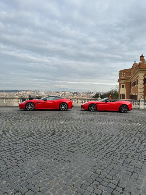 Testdrive Ferrari Guided Tour of the Tourist Areas of Rome - Instructor and Group Experience