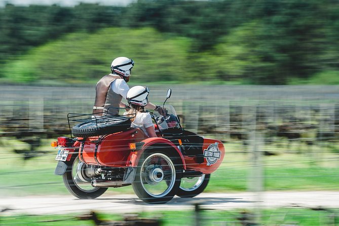 The Médoc in a Sidecar, Magic! - Unique Sidecar Experience Details