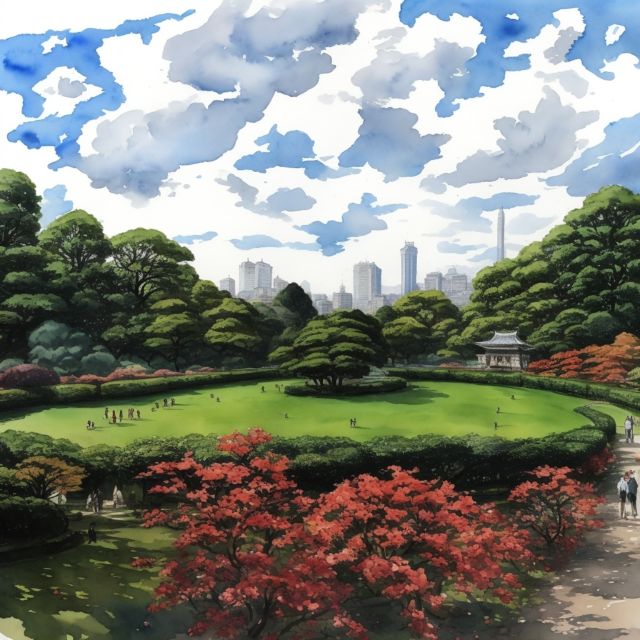 Tokyo: Shinjuku Gyoen National Garden Audio Guide App - Experience Highlights