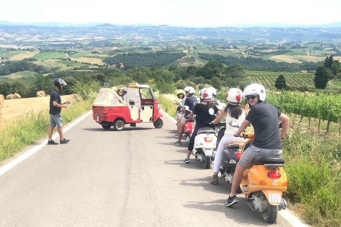 Tuscany Vespa Tour From Florence With Wine Tasting - Traveler Experience and Photos